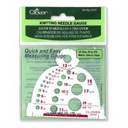 Clover Knitting Needle Gauge 