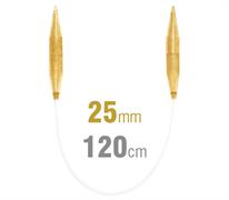 Addi Champagne Circular Knitting Needle 120CM X 25.00MM