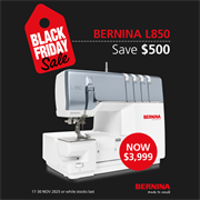Bernina L850 Overlocker - Air Threader