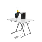 BERNINA Q20 on Foldable Table with Adjustable Height