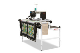 BERNINA Q20 on Hoop Frame