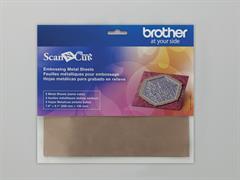 ScanNCut: Metal Sheet Bronze  7.9 x 6.1in 2pcs - ScanNCut/DesignNCut