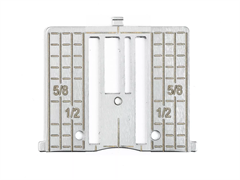 Husqvarna Accessories - STRAIGHT STITCH PLATE WITH INCH MARKINGS - H4127896-02