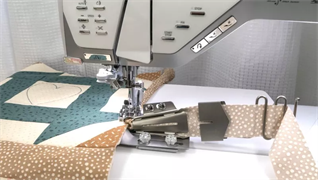 Husqvarna Accessories - FT. QUILT BINDER FOR IDF (Foot plate only) - # 9