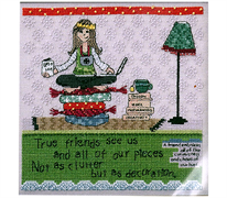 Mill Hill Curly Girl Kit  - Clutter