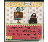 Mill Hill Curly Girl Kit  - Right Back