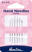 HEMLINE HANGSELL - Hand Needle - Chenille 6 Pack - size 18-22