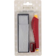 BOHIN - Mechanical Chalk Pencil with Leads & Sharpener - White