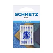Schmetz Machine Needle Combi - Basic Combi 5Pk