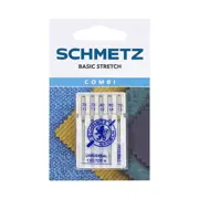 Schmetz Machine Needle Combi - Basic Stretch 5Pk