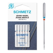 Schmetz Machine Needle - Jeans 5pc - Size 80/12