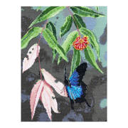 Natalie Jane Parker Counted Cross Stitch Kit 30 x 40cm - Ulysses Butterfly