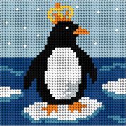 Tapestry Kit Mini 11 x 11cm - Penguin