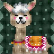 Tapestry Kit Mini 11 x 11cm - Lama