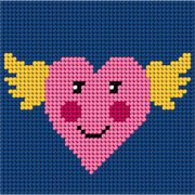 Tapestry Kit Mini 11 x 11cm - Heart