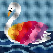 Tapestry Kit Mini 11 x 11cm - Swan