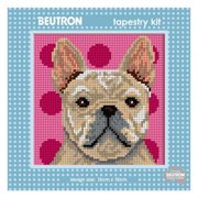 Tapestry Kit 15 x 15cm - French Bulldog