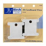 Embroidery Floss Bobbin Cardboard - Qty 50