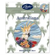 Helene Wild Longstitch 28cm - Sulphur Crested Cockatoo
