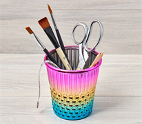 Giant Thimble Craft Container - Rainbow