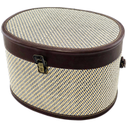 Victorian Herringbone Basket Cameo - Large