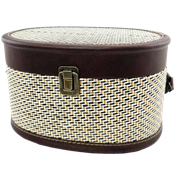 Victorian Herringbone Basket Cameo - Medium