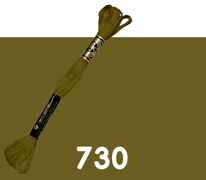 DMC Stranded Cotton 730