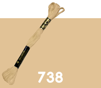 DMC Stranded Cotton 738
