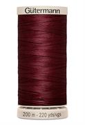 GUTERMANN - Thread Quilting 200M - Waxed - 2833 wine