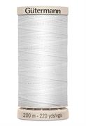GUTERMANN - Thread Quilting 200M - Waxed - 5709 white