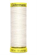 GUTERMANN - Thread Linen 50M - 5129 white