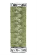 GUTERMANN - Thread Rayon 40 200M Sulky Machine Embroidery - 1104