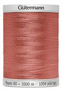 GUTERMANN - Thread Rayon 40 1000M Sulky Machine Embroidery1020