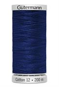 GUTERMANN - Thread Cotton 12 200M Sulky Machine Embroidery - 1293