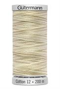 GUTERMANN - Thread Cotton 12 200M Sulky Machine Embroidery - 4001