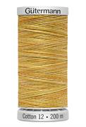 GUTERMANN - Thread Cotton 12 200M Sulky Machine Embroidery - 4002