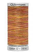 GUTERMANN - Thread Cotton 12 200M Sulky Machine Embroidery - 4004