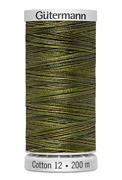 GUTERMANN - Thread Cotton 12 200M Sulky Machine Embroidery - 4020