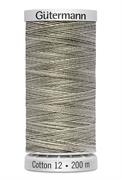 GUTERMANN - Thread Cotton 12 200M Sulky Machine Embroidery - 4027