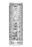 GUTERMANN - Thread Sliver 200M Metal Effect Sulky Machine Emb. - 8001