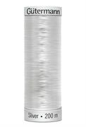 GUTERMANN - Thread Sliver 200M Metal Effect Sulky Machine Emb. - 8021 