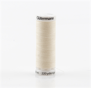 Gutermann - Sew All Thread - 100% Polyester - Off White 1