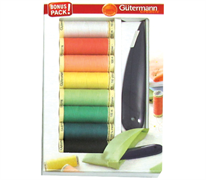 Gutermann Sewing Thread Set with Edge Shaper