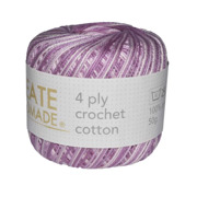 4ply Crochet Cotton BC6378 VER CERISE