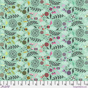 Tula Pink Prince Charming Déjà Vu - Dandelion - Sweetmint