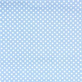 Fabric Gutermann X Birch Summer Loft Pindot 110cm X 10Mt 100% Co Dusty Blue-75