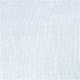 Hobbysew - 100% LINEN 9x9 PLAIN DYED FABRIC 54/56  - WHITE