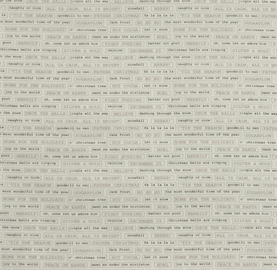 Moda - Christmas Morning - 100% Cotton 110cm - Christmas Words