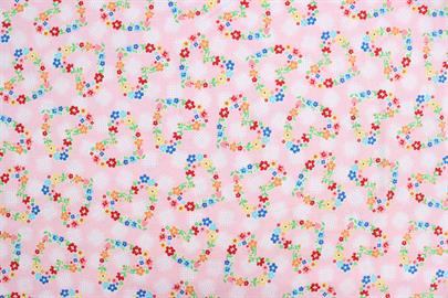 Riley Blake Printed Cotton - Flower Patch Pink 112cm