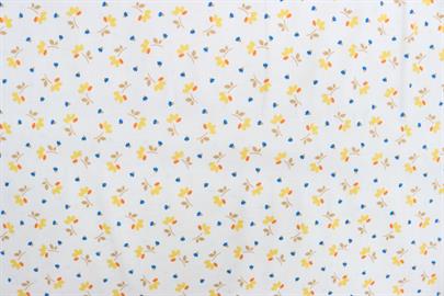 Riley Blake Printed Cotton - Bright Blossoms Yellow 112cm